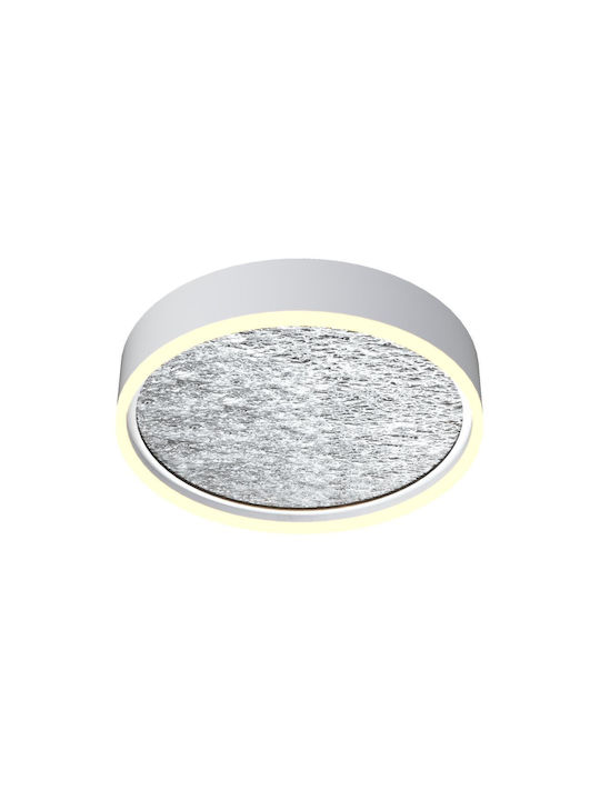 Wofi Plafonieră de Tavan Argintiu cu LED Integrat