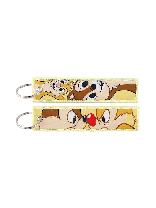 Molf's Keychain Chip & Dale Yellow