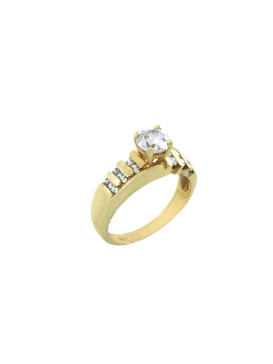 Single Stone from Gold 14K