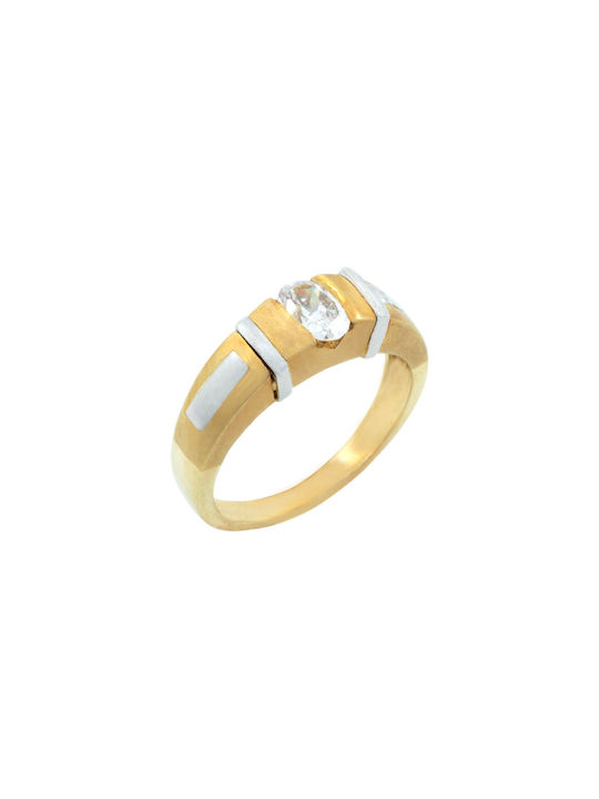 Single Stone from Gold 14K