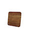 Kaemingk Wooden Square Decorative Tray 20x20cm