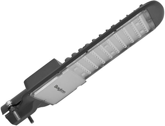 Braytron Ηλιακό Φωτιστικό Δρόμου 50W με Ψυχρό Λευκό Φως 6500K IP66