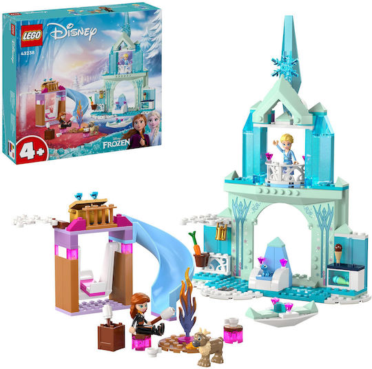 LEGO Frozen Princess - Elsa's Frozen Castle pentru 4+ ani Ani