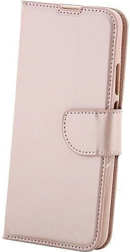 Leewello Ροζ_χρυσο Book Δερματίνης Ροζ (iPhone X / Xs)