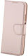 Leewello Roségold Buchen Sie Synthetisches Leder Rosa (Poco F2 Pro)