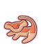Molf's Pin The Lion King Orange