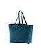 Winkler Βαμβακερή Τσάντα για Ψώνια σε Μπλε χρώμα