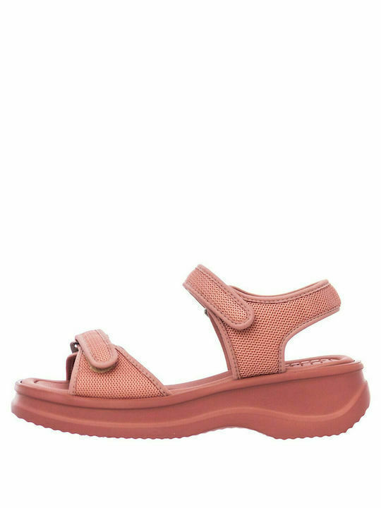 Azaleia Women's Flat Sandals Flatforms in Pink Color