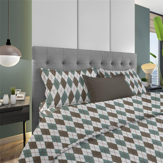 Dimcol Diamond Калъфка за Възглавница Петрол 50x70см.