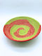Obstschale Korbweide Bunt 38x38x8cm