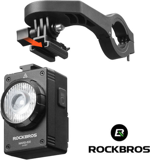 Rockbros Mars800 Επαναφορτιζόμενο Εμπρόσθιο Φως Ποδηλάτου