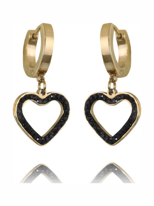 ecarla Earrings Gold Plated