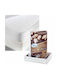 La Luna Luxurious Pillowcase Set with Envelope Cover Quilted White 50x70cm.