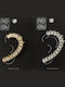 Ro-Ro Accessories Σκουλαρίκια Ear Climbers από Ασήμι