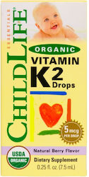 ChildLife Essentials Organic Vitamin K2 Drops Витамин 7мл