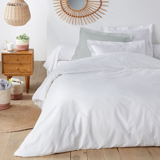Olia Home Διπλή 200x240cm Λευκή - 4512530