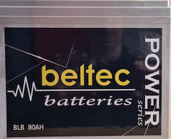 Beltec Audio Μπαταρία Αυτοκινήτου με Χωρητικότητα 80Ah Beltec Audio Μπαταρία Αυτοκινήτου με Χωρητικότητα 80Ah