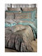 Down Town Home Комплект Плик за Завивка Кинг Сайз с 2 Калъфки 235x245 Cotton sateen