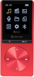 Denver MP4 Player (4GB) with Screen 1.77" Red SHPLND_657353