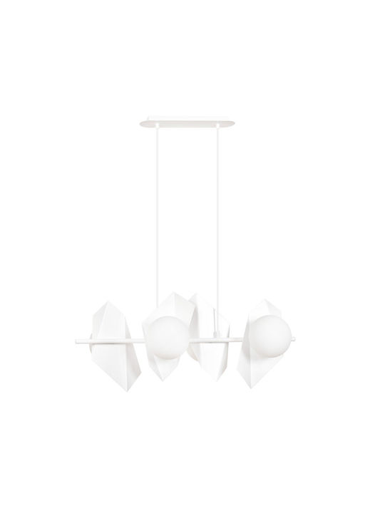 Emibig Pendant Chandelier Rail White