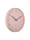 Karlsson Stark Ρολόι Τοίχου Μεταλλικό Faded Pink Ø40cm