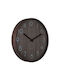 Karlsson Pure Wanduhr Walnut Ø40cm