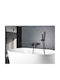 Imex Mixing Bathtub Shower Faucet Thermostatic Complete Set Black