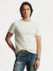 Herrenblusen Kurzarm T-Shirt in Ecru