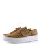 924 Men's Leather Boat Shoes Tabac Brown