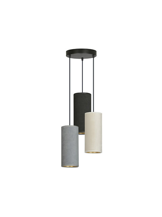 Emibig Pendant Light Three-Light for Socket E27 BL