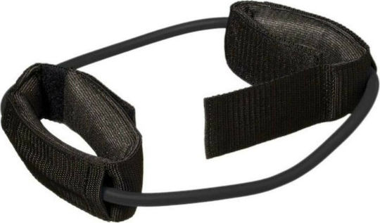 Mobiak Resistance Band Tubing Loop Hard with Handles Black 0.45m