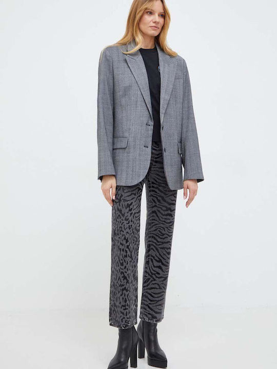 Karl Lagerfeld Blazer pentru femei Sacou Grey