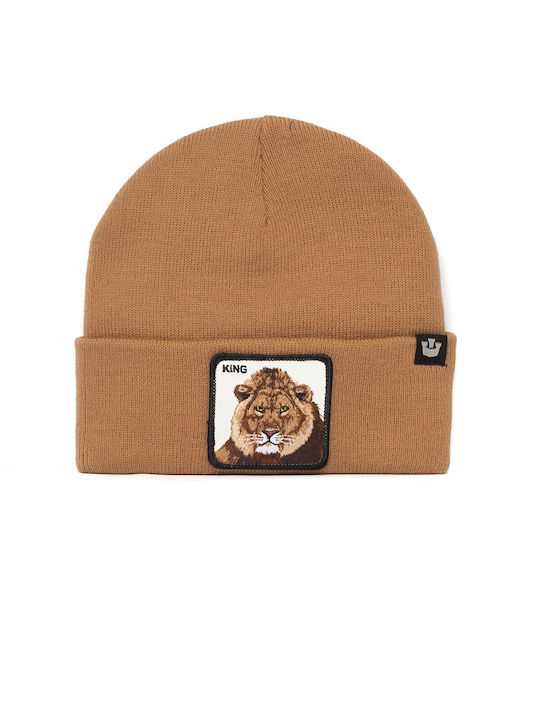 Goorin Bros Hear Me Roar Beanie Unisex Beanie in Braun color