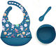 Queen Mother Silicone Baby & Kids Feeding Set w...