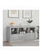 Μπουφές Gray 142.5x37x67cm