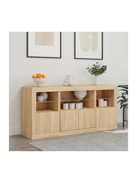 Μπουφές Beige 142.5x37x67cm