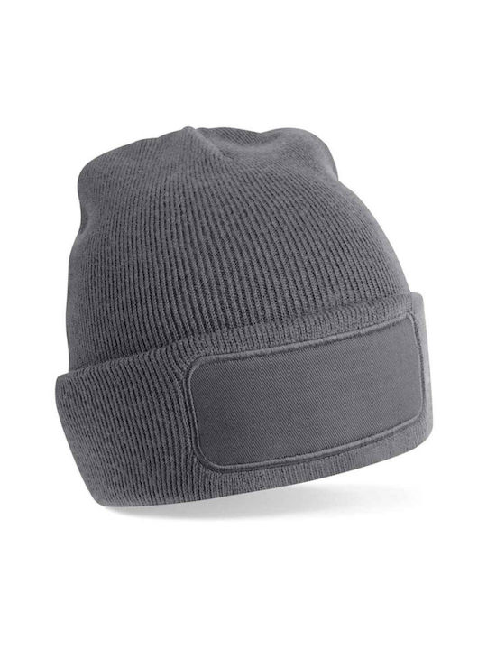 Beechfield Beanie Unisex Beanie Knitted in Gray color