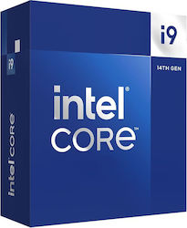 Intel Core i9-14900 2GHz Επεξεργαστής 24 Πυρήνων για Socket 1700 σε Κουτί με Ψύκτρα