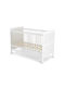 Cangaroo Baby Cot Albero White for Mattress 60x120cm