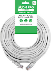 DM Pro DM-CAT501-20 U/UTP Cat.5e Ethernet Cable 20m Gray DM Pro DM-CAT501-20 U/UTP Cat.5e Ethernet Cable 20m Gray