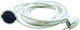 Aca 1 Platz mit Kabel 10m Durchmesser 3 x 1.5mm² Weiß