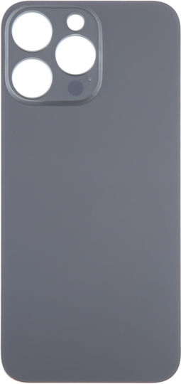 Batterieabdeckung Batterie Schwarz für iPhone 15 Pro Max.
