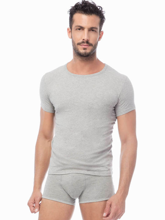 Men's Undershirt Short-sleeved Grey