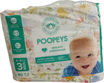 Poopeys Tape Diapers No. 3 for 4-9 kgkg 40pcs