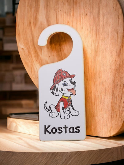 Woodseason Kinderwanddekoration Türschild