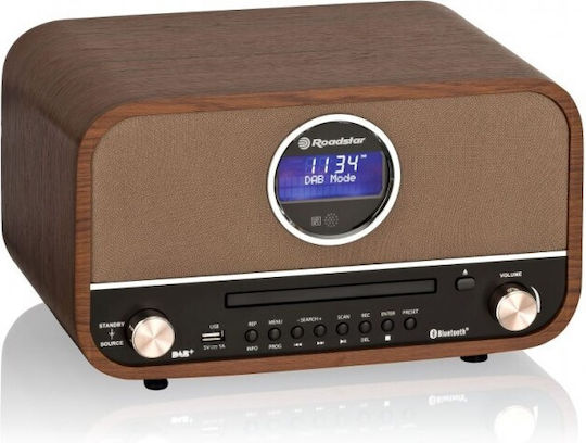 Roadstar Soundsystem 1 HRA-1782ND+BT/WD 30W mit CD / Digitale Medien Player und Bluetooth Braun