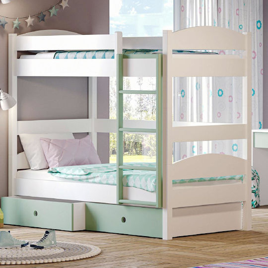 Loft Двуетажно Единично για Στρώμα 90смx190смcm