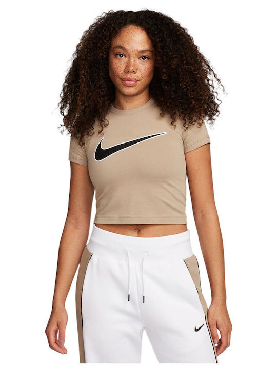 Nike Sportswear T-Shirt Beige