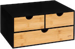 Spitishop Wooden Desktop Drawer 25x16x32cm Black