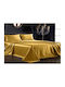 MayHome Set Coverlet Single Cotton Satin Cotton sateen 160x240cm 2pcs